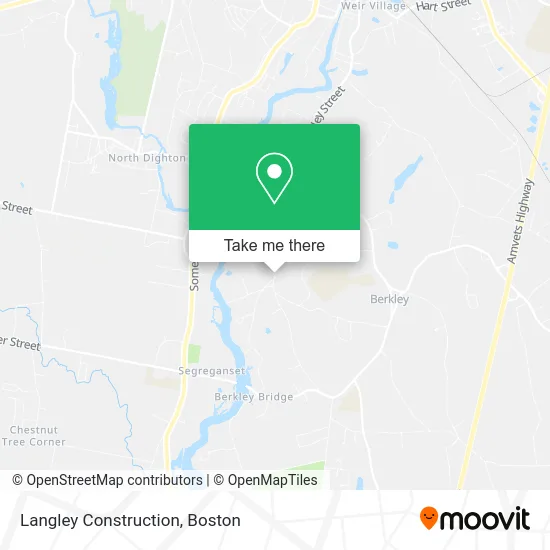 Langley Construction map
