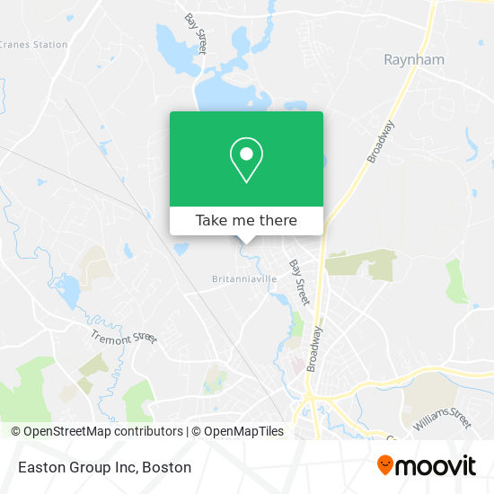 Mapa de Easton Group Inc
