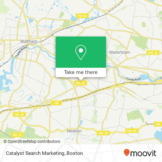 Catalyst Search Marketing map