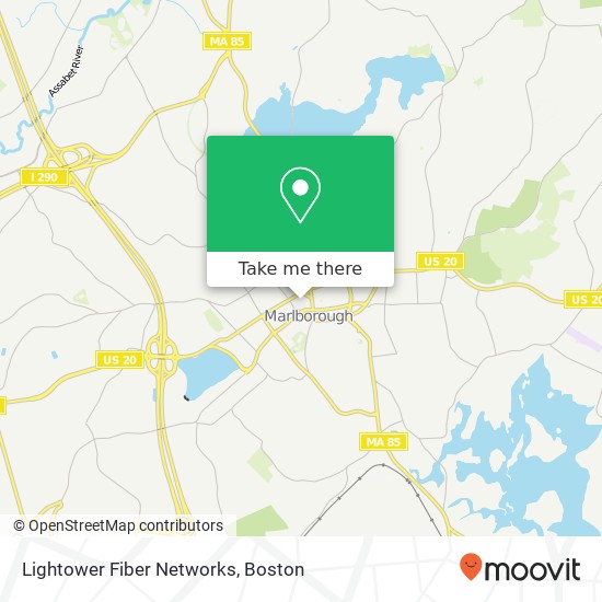 Lightower Fiber Networks map