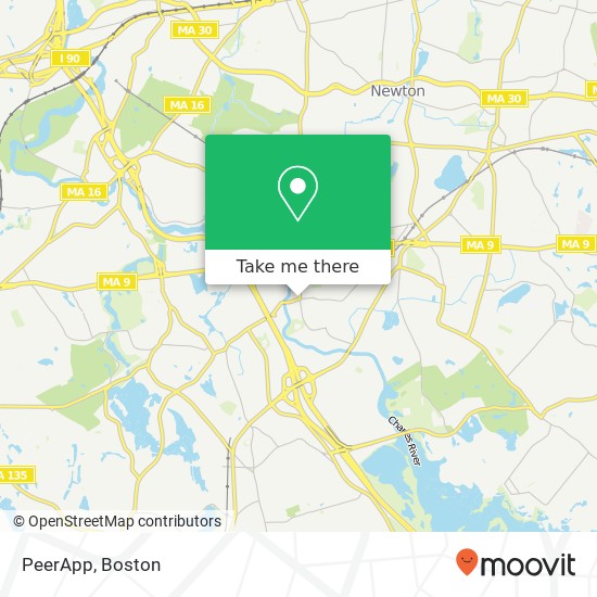 PeerApp map