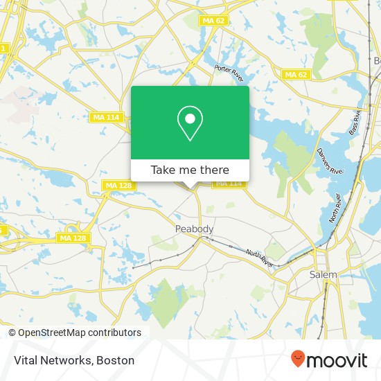 Vital Networks map