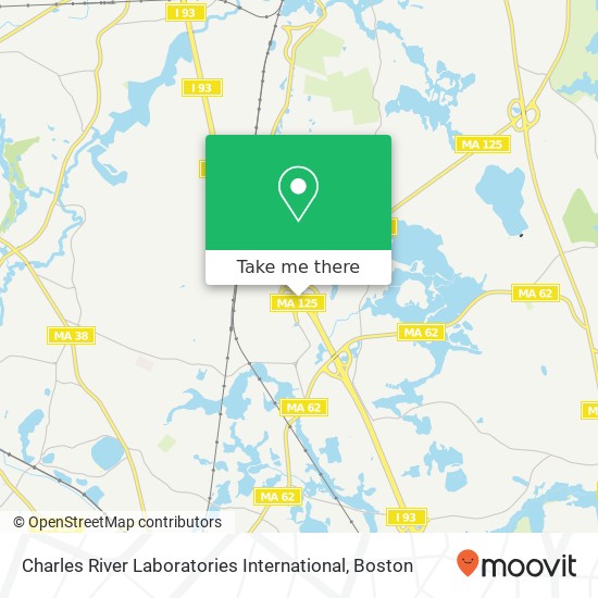 Charles River Laboratories International map