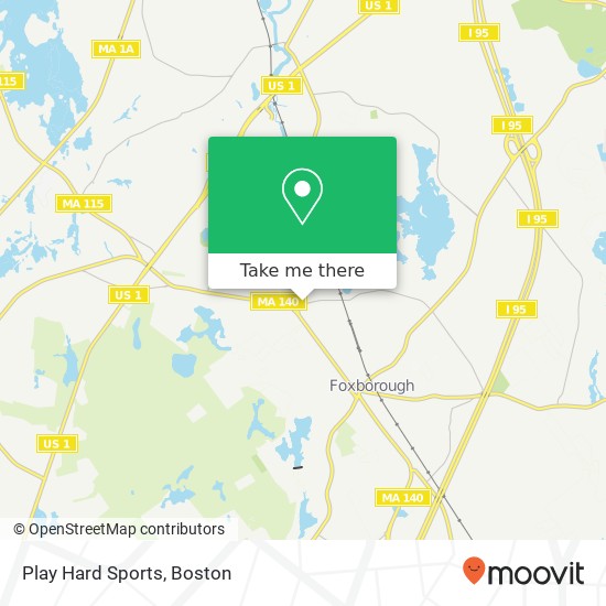 Play Hard Sports map