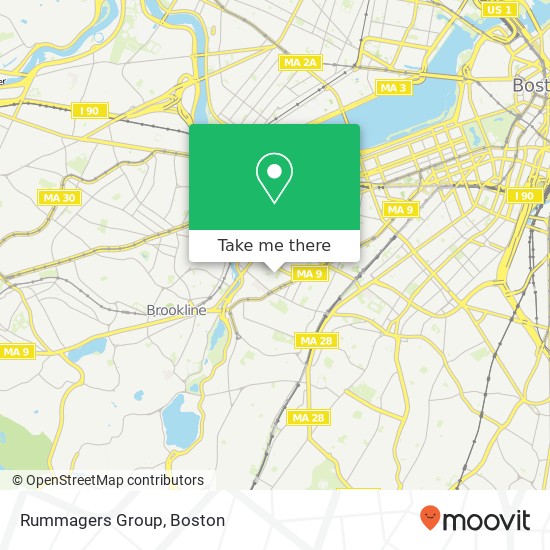 Mapa de Rummagers Group