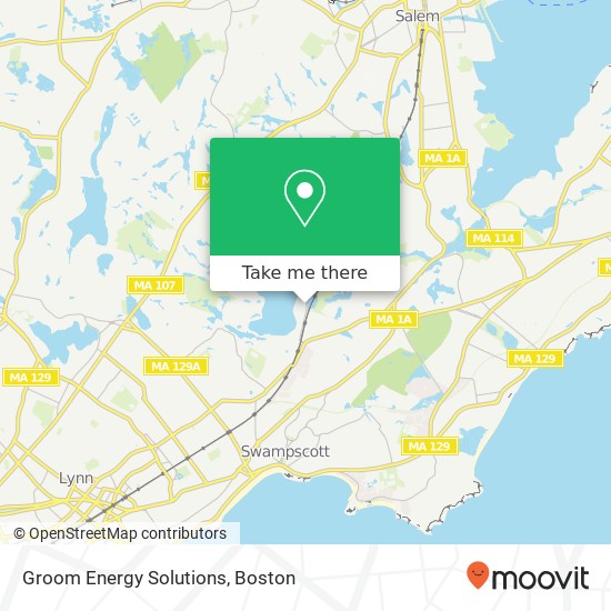 Mapa de Groom Energy Solutions