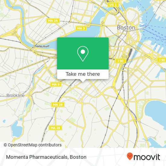 Momenta Pharmaceuticals map