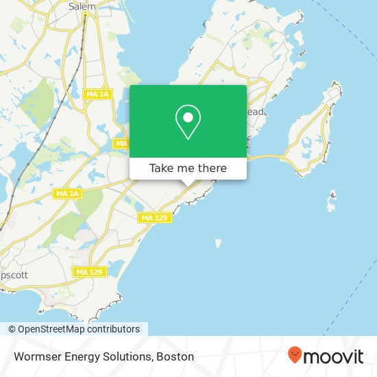 Wormser Energy Solutions map