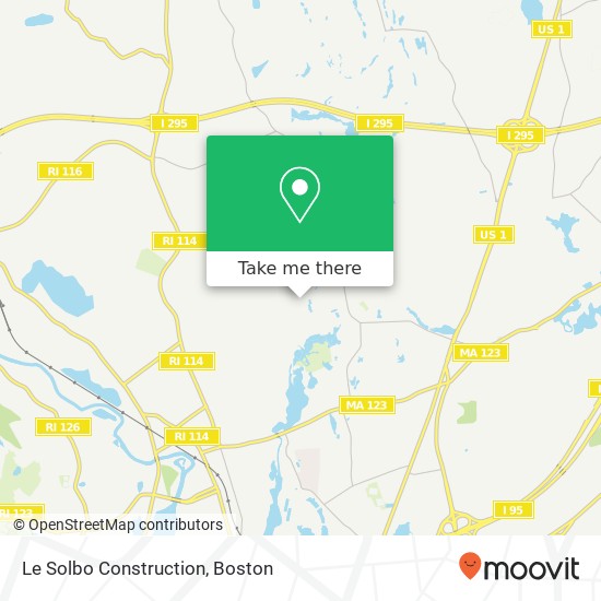 Le Solbo Construction map