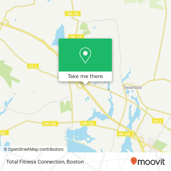 Total Fitness Connection map