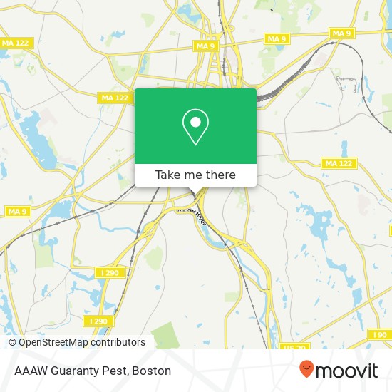 AAAW Guaranty Pest map