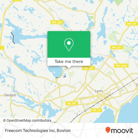 Freecom Technologies Inc map