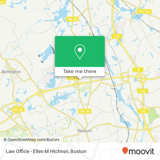 Law Office - Ellen M Htchnsn map