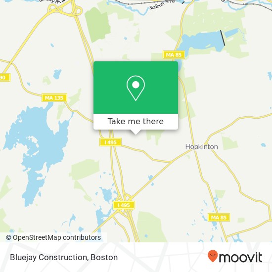 Mapa de Bluejay Construction