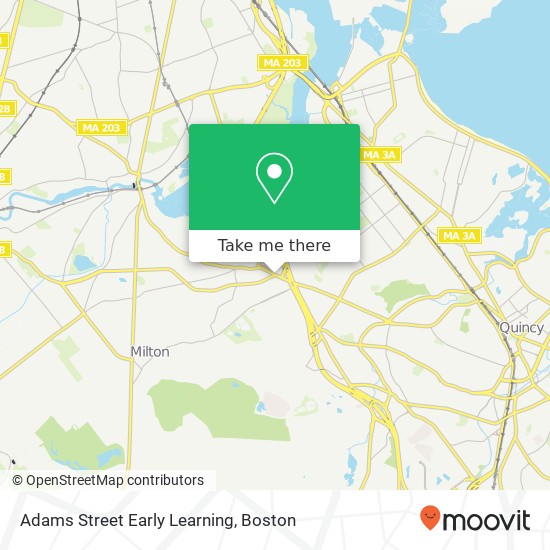 Mapa de Adams Street Early Learning