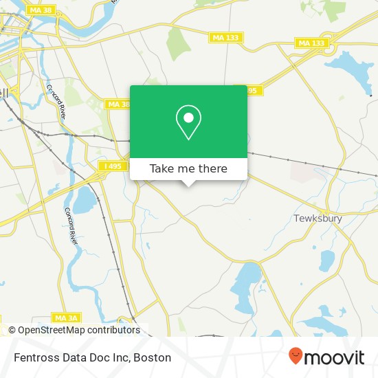 Fentross Data Doc Inc map