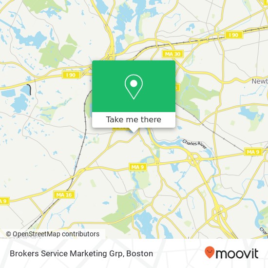 Mapa de Brokers Service Marketing Grp