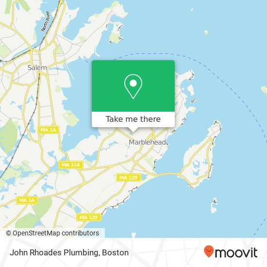 John Rhoades Plumbing map