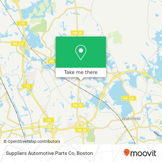 Suppliers Automotive Parts Co map