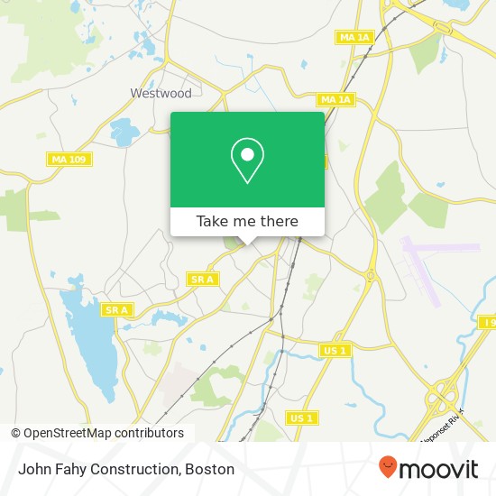 Mapa de John Fahy Construction