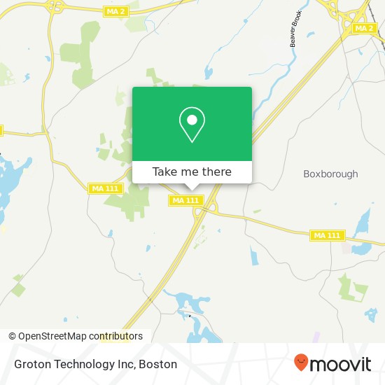 Mapa de Groton Technology Inc