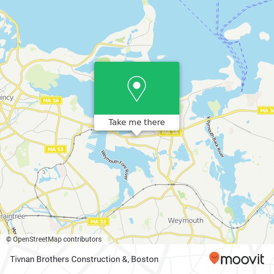 Tivnan Brothers Construction & map