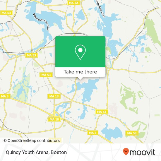 Mapa de Quincy Youth Arena