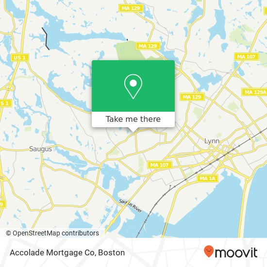 Mapa de Accolade Mortgage Co