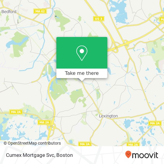 Cumex Mortgage Svc map