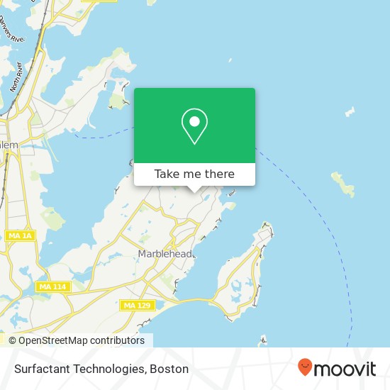 Mapa de Surfactant Technologies