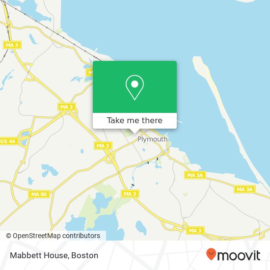 Mapa de Mabbett House