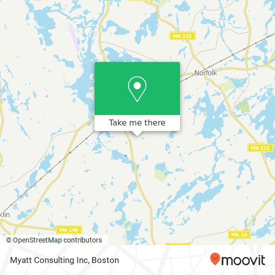 Myatt Consulting Inc map