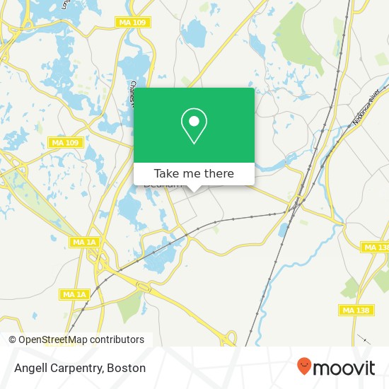 Angell Carpentry map