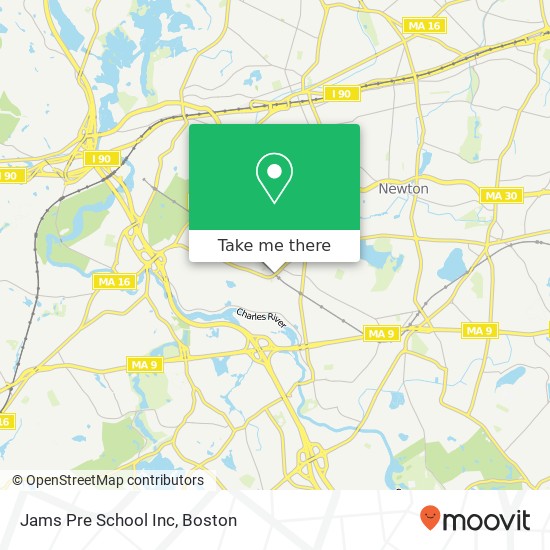 Jams Pre School Inc map