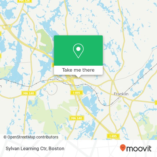 Sylvan Learning Ctr map