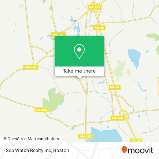 Sea Watch Realty Inc map