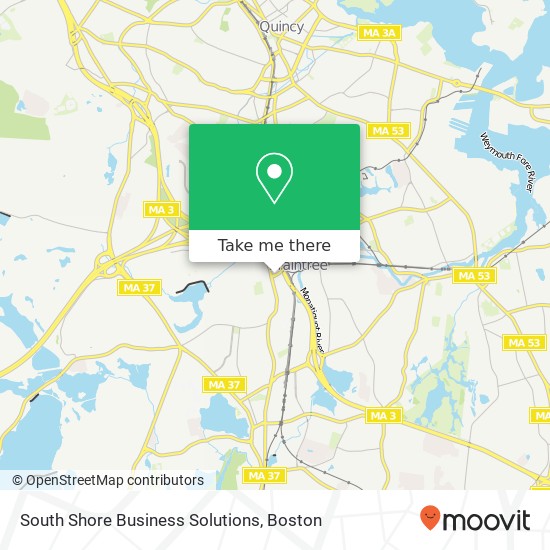 Mapa de South Shore Business Solutions