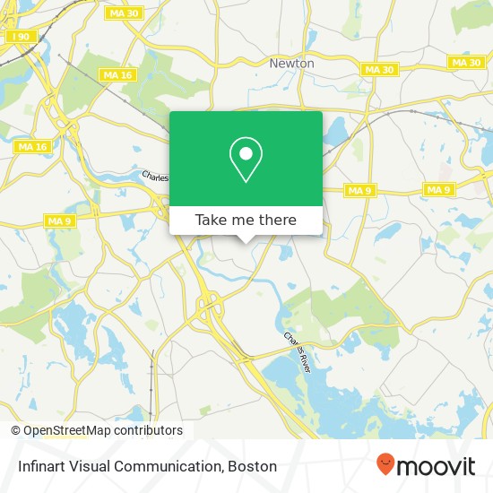Infinart Visual Communication map