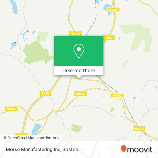 Mapa de Morse Manufacturing Inc