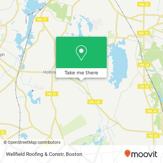 Wellfield Roofing & Constr map