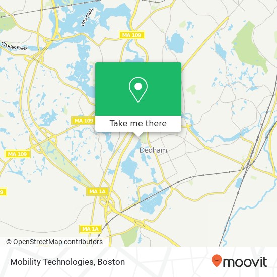 Mobility Technologies map