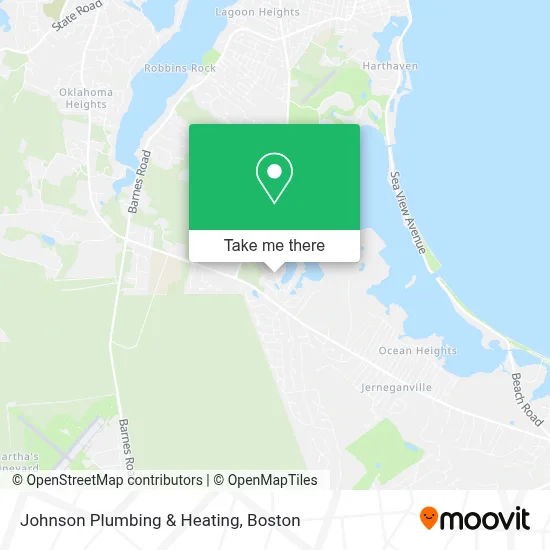 Johnson Plumbing & Heating map