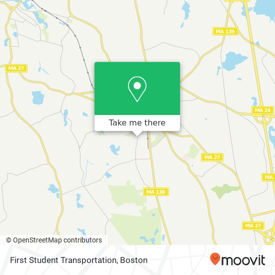 Mapa de First Student Transportation