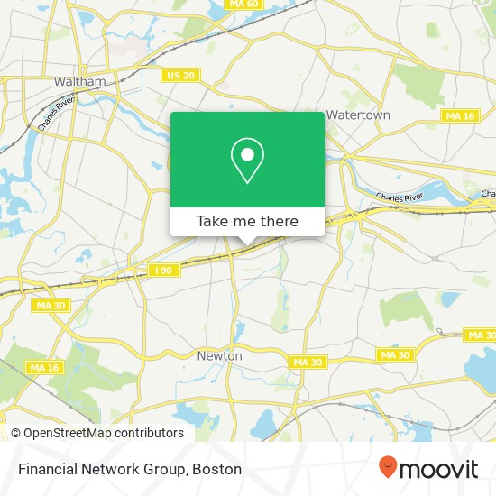 Mapa de Financial Network Group