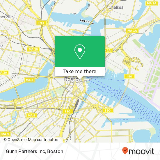 Mapa de Gunn Partners Inc