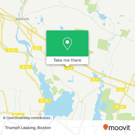 Triumph Leasing map