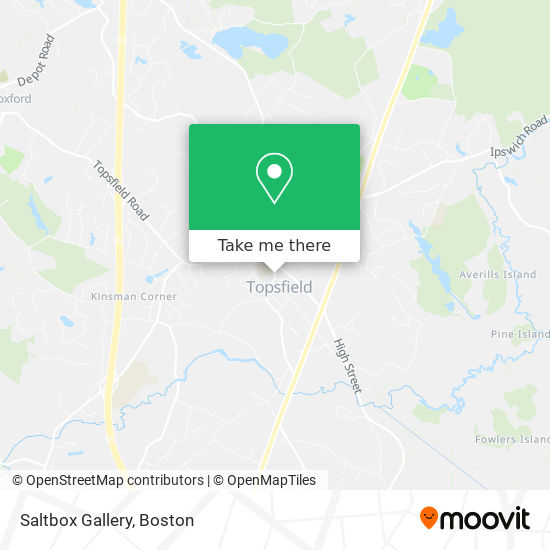 Mapa de Saltbox Gallery