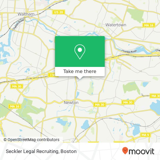 Mapa de Seckler Legal Recruiting