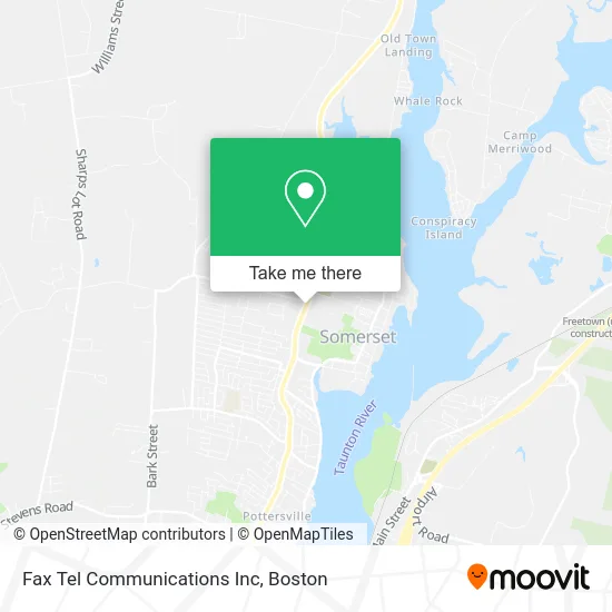 Fax Tel Communications Inc map