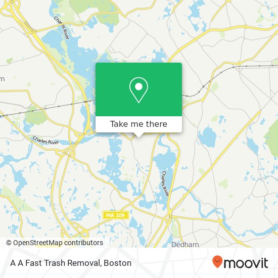 A A Fast Trash Removal map